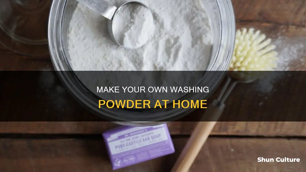 how to make homemade washing powder australia