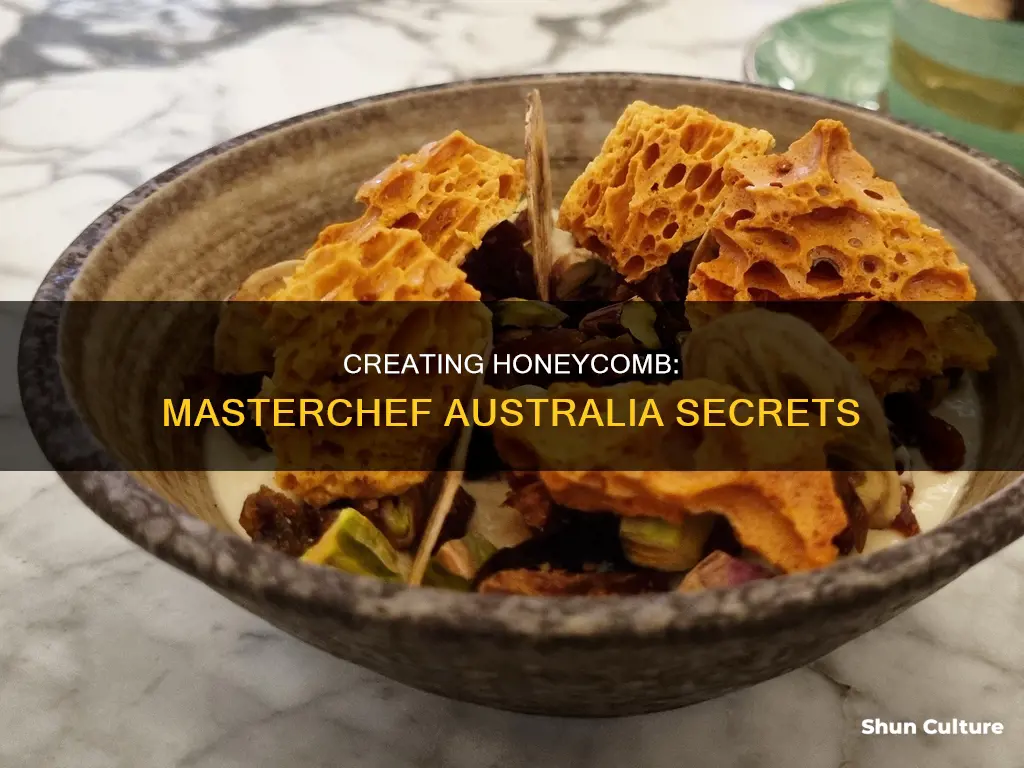 how to make honeycomb masterchef australia