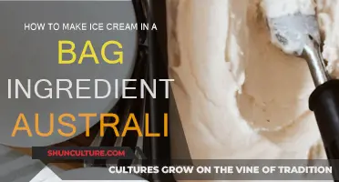 Make Ice Cream in a Bag: Australian Style