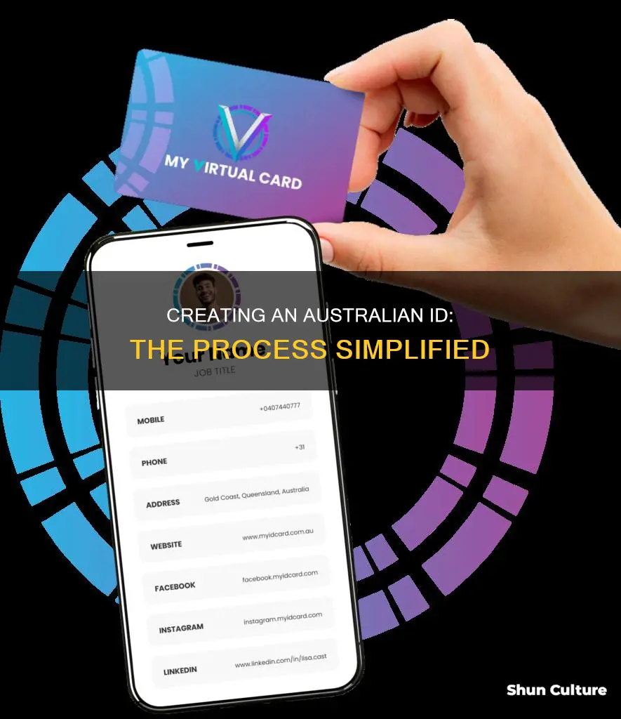 how to make id card in australia