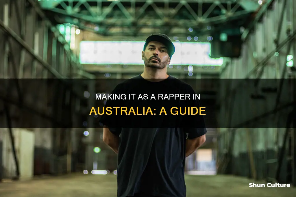 how to make it as a rapper in australia