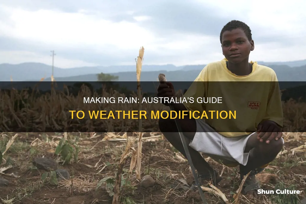 how to make it rain in australia