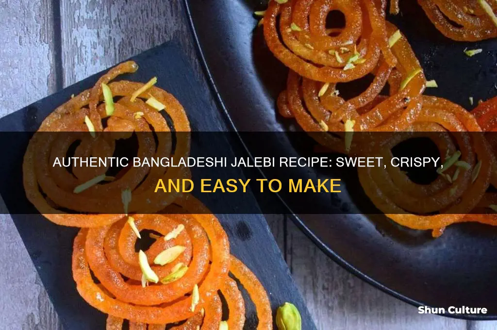 how to make jalebi in bangladesh