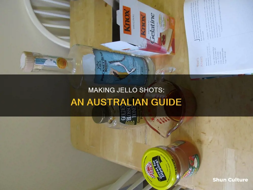 how to make jello shots australia