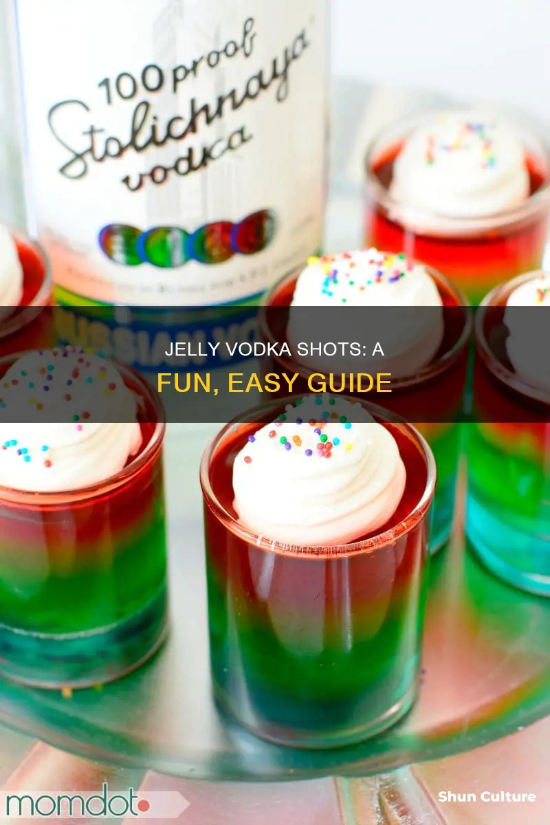 how to make jelly vodka shots australia