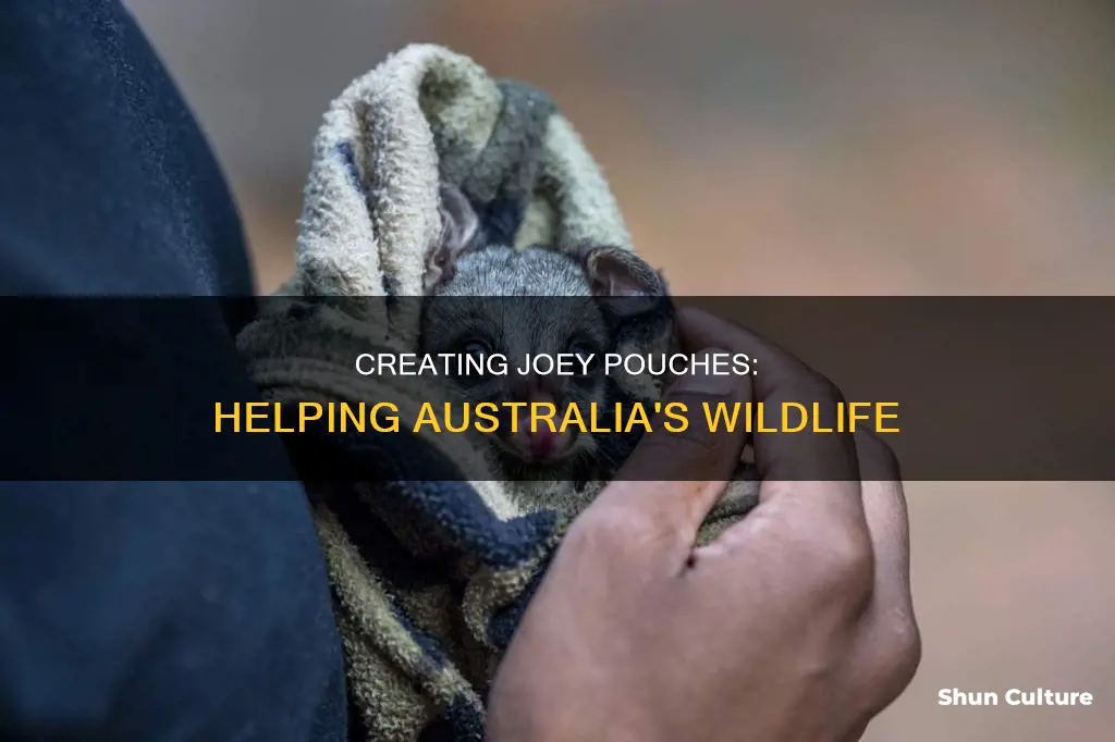 how to make joey pouches for australia