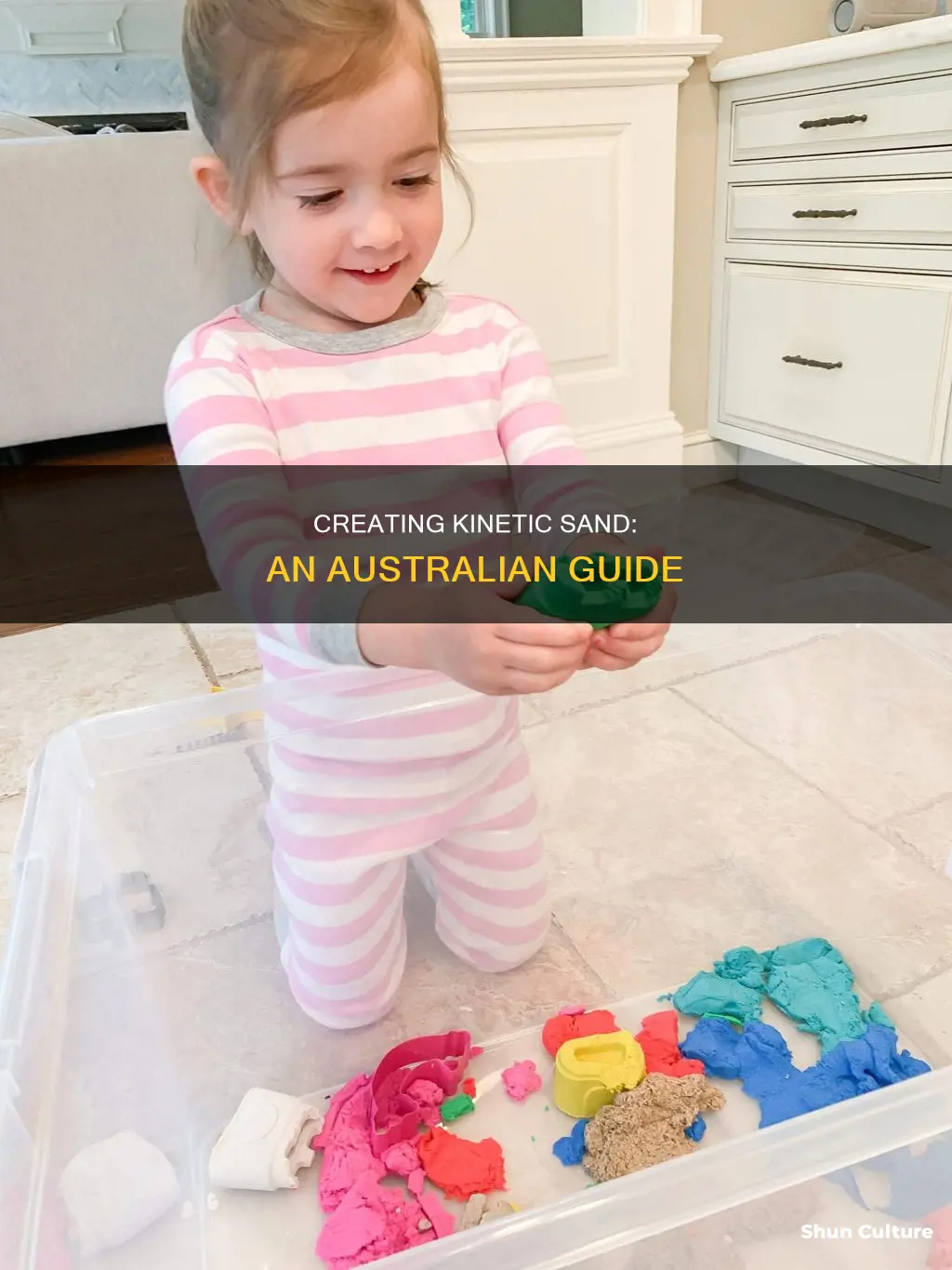 how to make kinetic sand australia