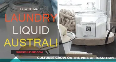 Make Your Own Laundry Liquid at Home