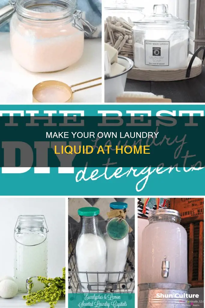 how to make laundry liquid australia