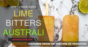 The Art of Making Lemon Lime Bitters Down Under
