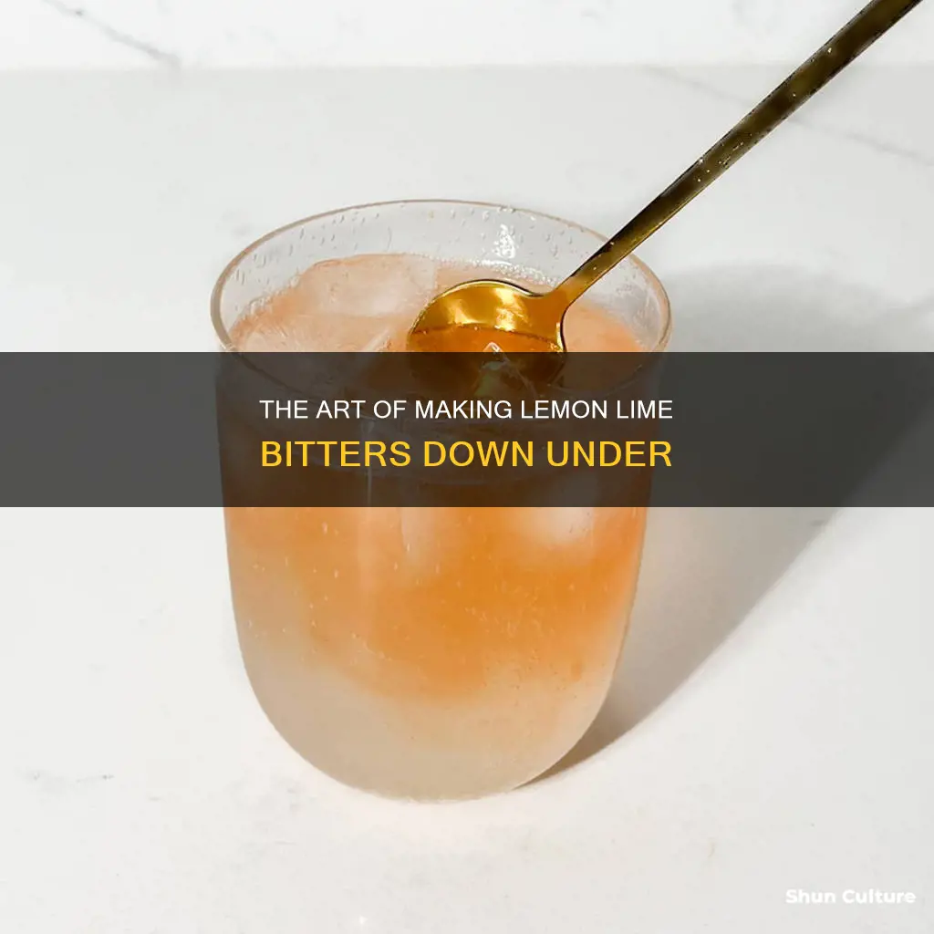 how to make lemon lime bitters australia