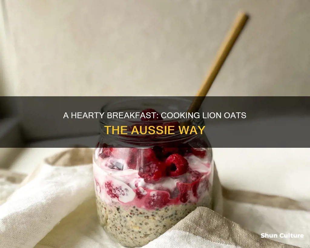 how to make lion australian oats