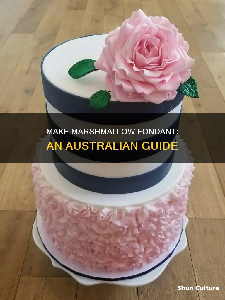 how to make marshmallow fondant australia