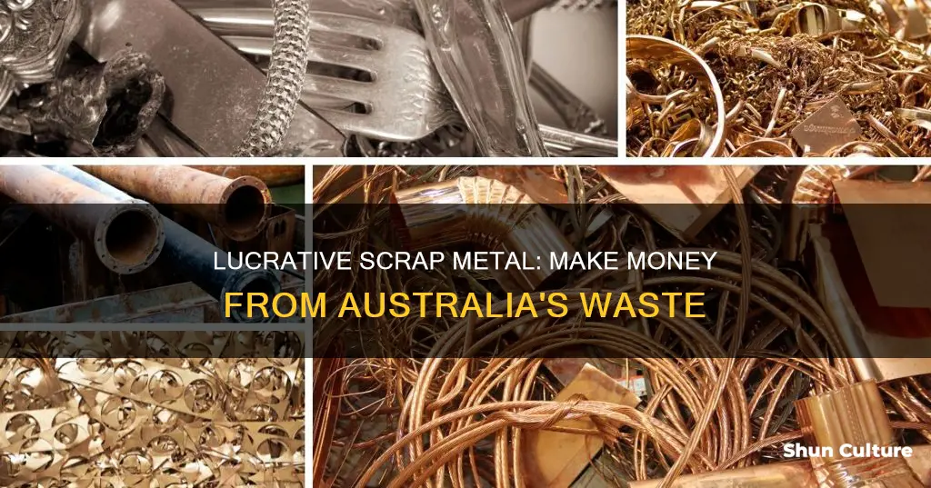 how to make money from scrap metal australia