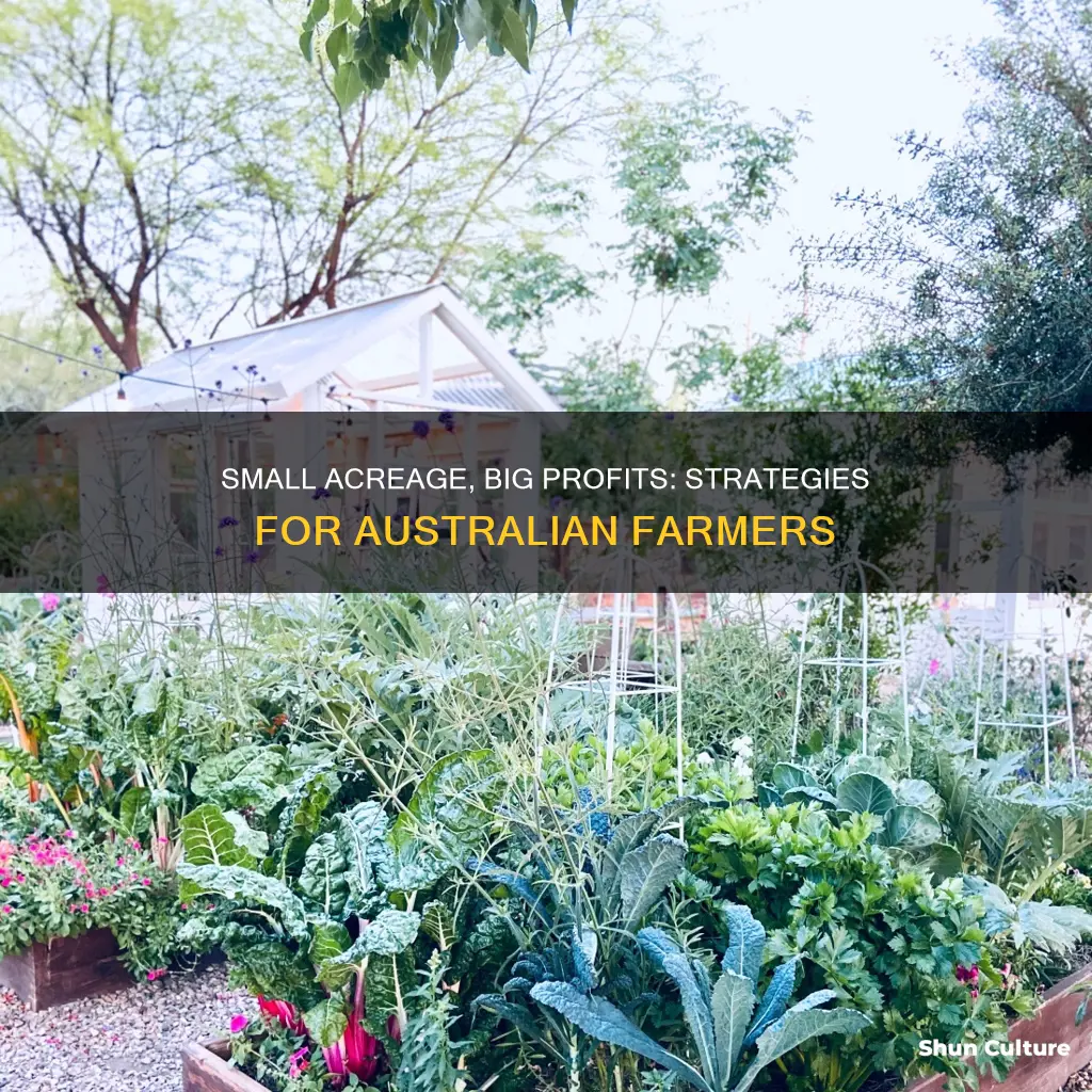 how to make money on a small acreage australia