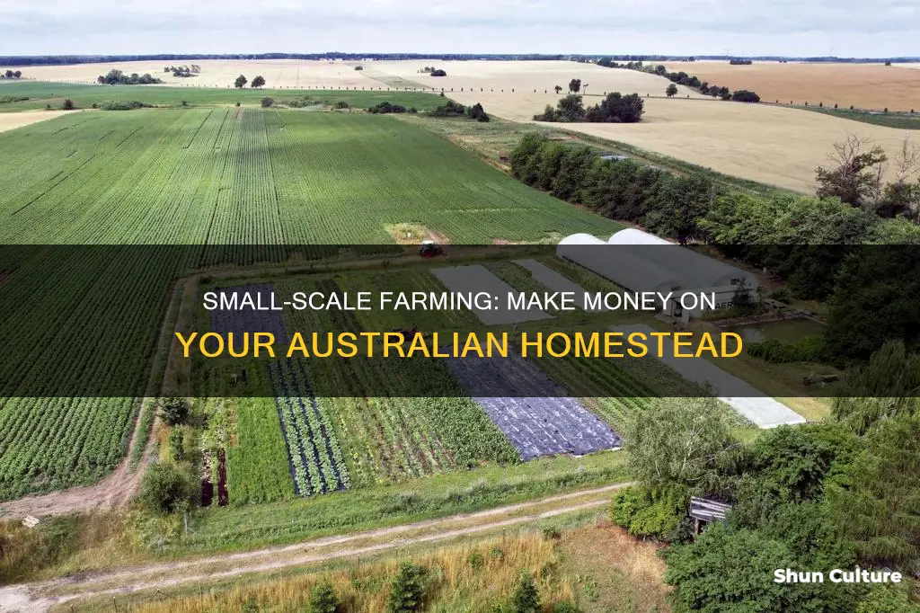 how to make money on a small farm australia
