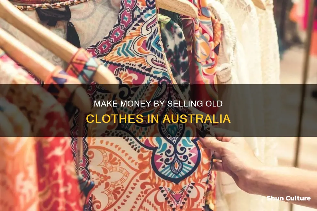 how to make money selling old clothes australia