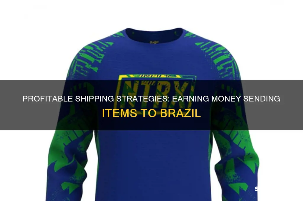 how to make money sending items to brazil
