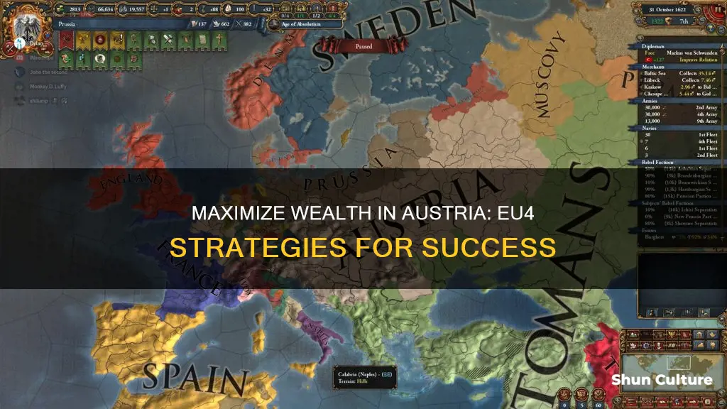 how to make more money as austria eu4