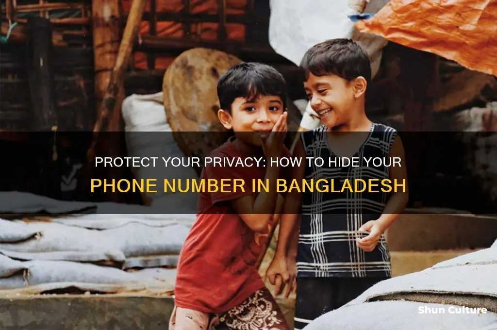 how to make my phone number private in bangladesh