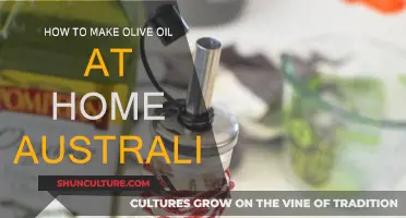 Make Olive Oil at Home: An Australian Guide