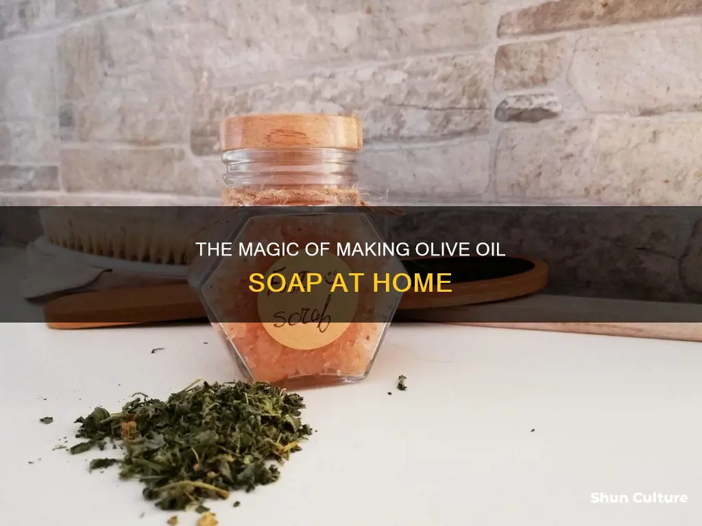 how to make olive oil soap australia
