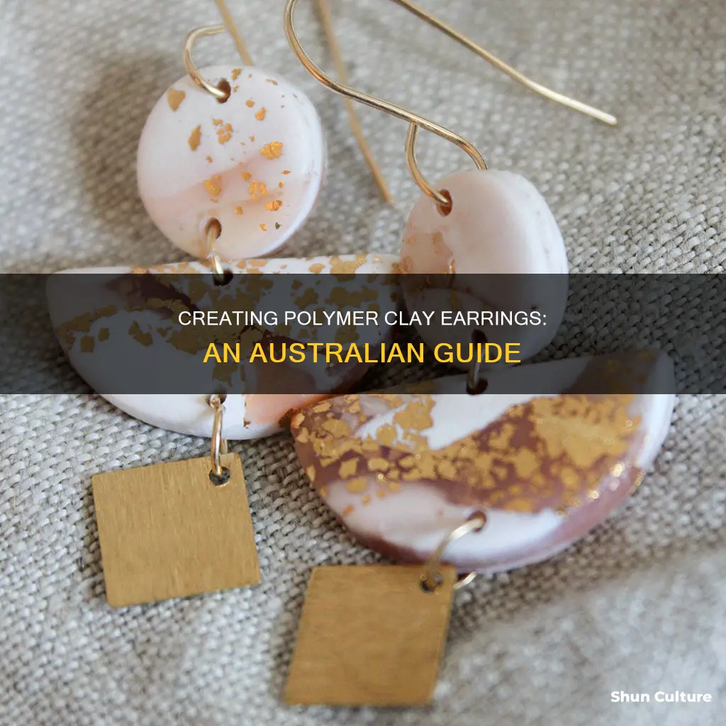 how to make polymer clay earrings australia