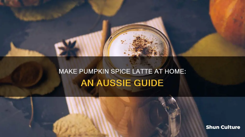 how to make pumpkin spice latte australia