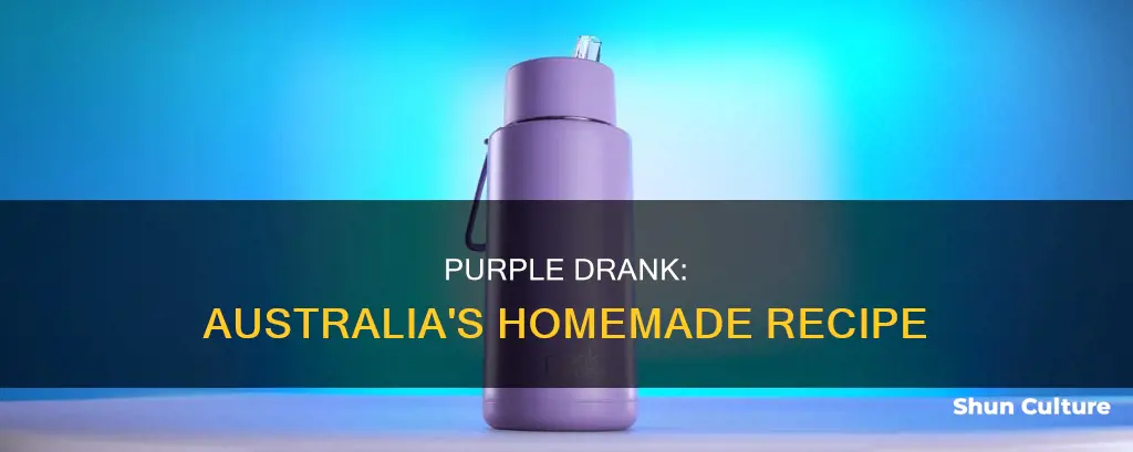 how to make purple drank in australia