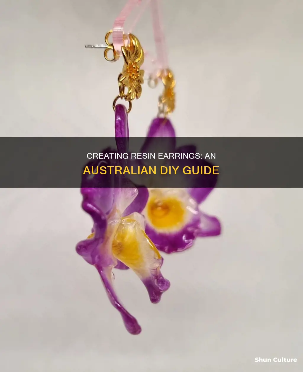 how to make resin earrings australia