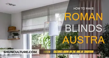 Crafting Roman Blinds: An Australian DIY Guide