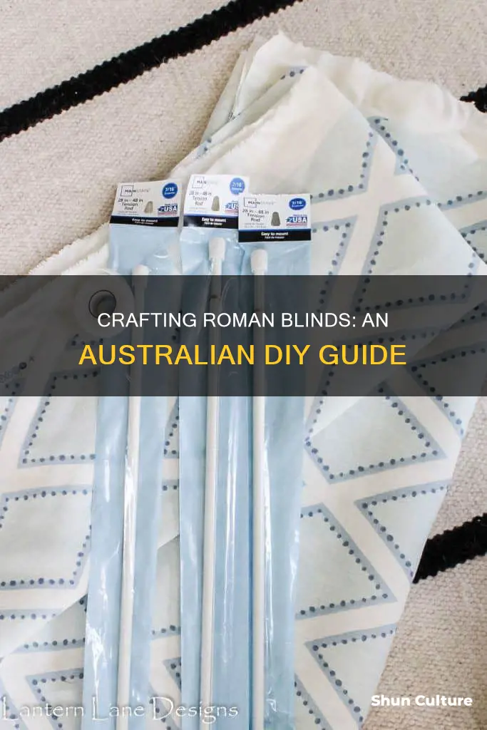 how to make roman blinds australia