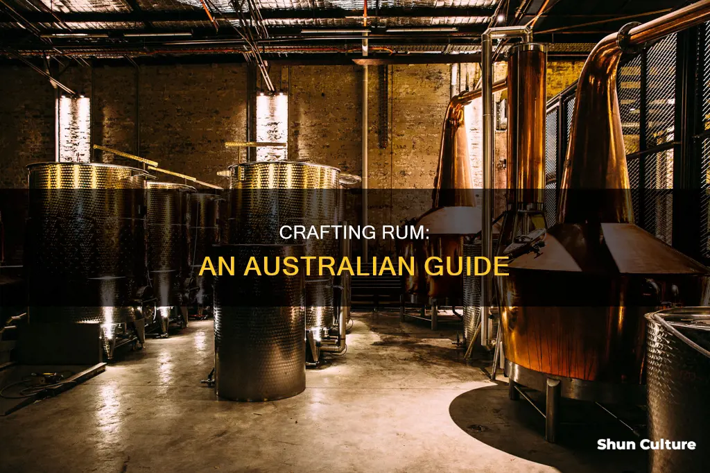 how to make rum in australia