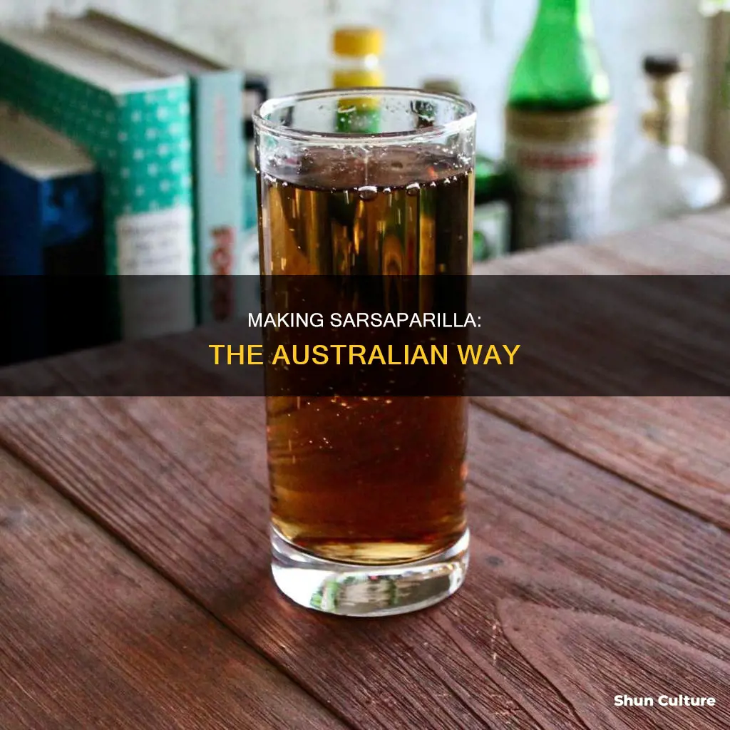 how to make sarsaparilla australia