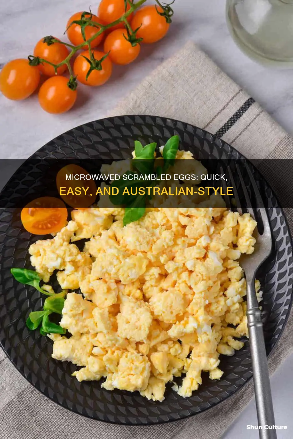 how to make scrambled eggs in microwave australia
