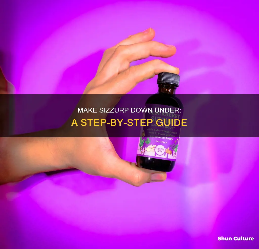 how to make sizzurp australia