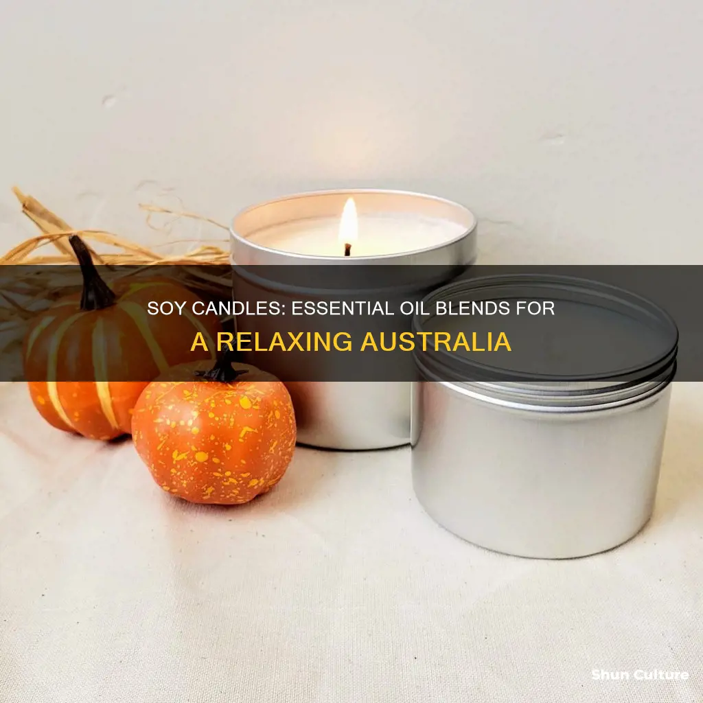 how to make soy candles with essential oils australia