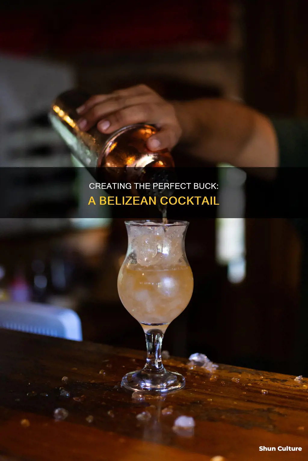 how to make the belize drink called the buck