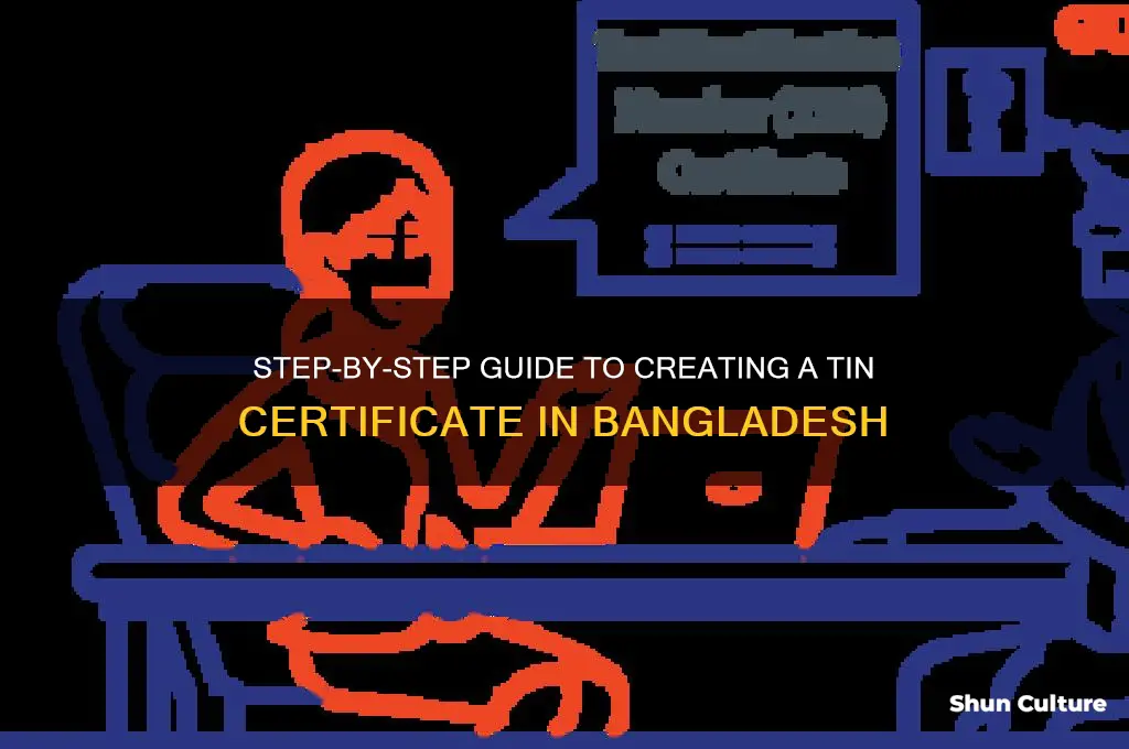 how to make tin certificate in bangladesh