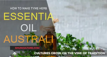 Making Thyme Herb Essential Oil in Australia