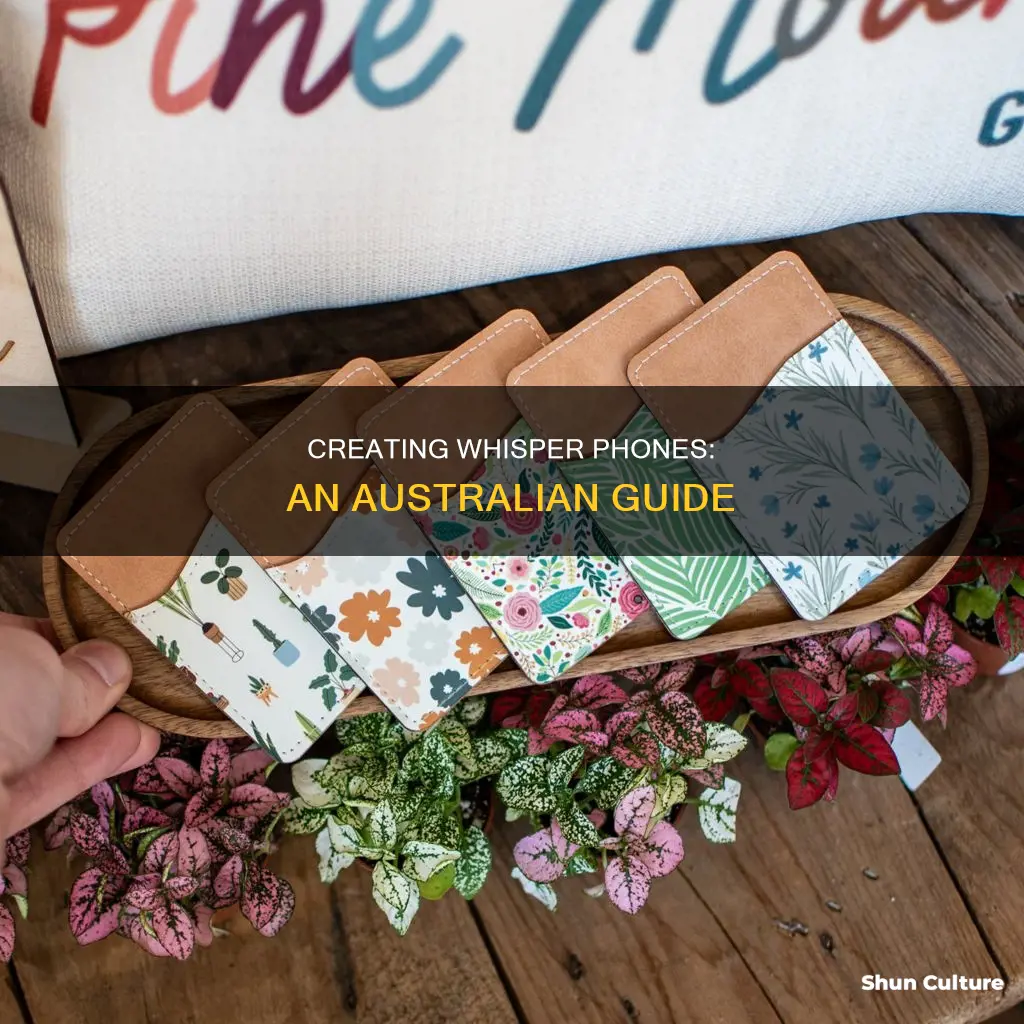 how to make whisper phones australia