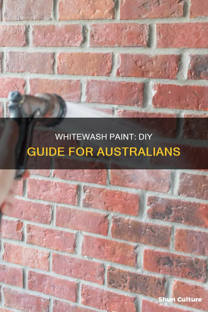 how to make whitewash paint australia