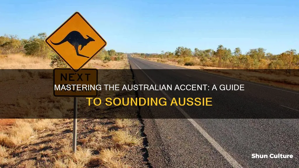 how to make words sound australian
