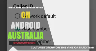 Hiding Your Number on Android in Australia