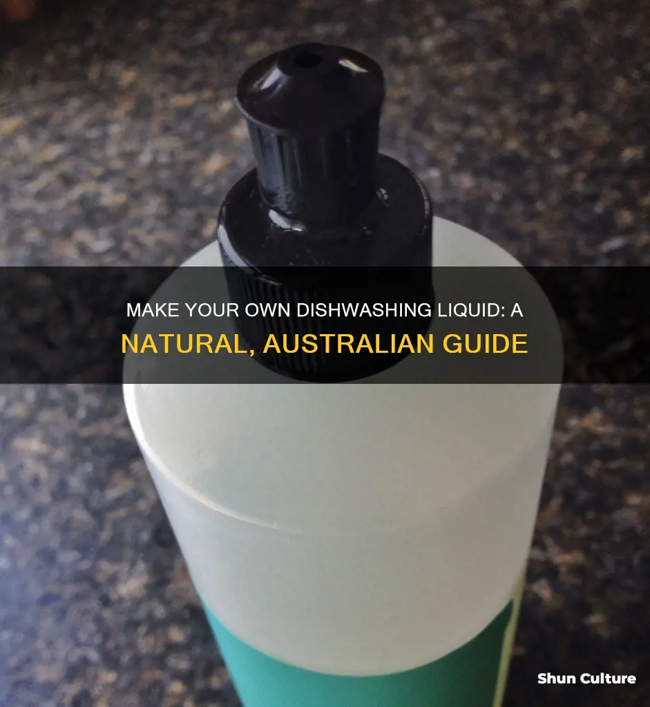 how to make your own dishwashing liquid australia