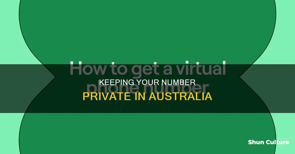 how to make your phone number unknown australia