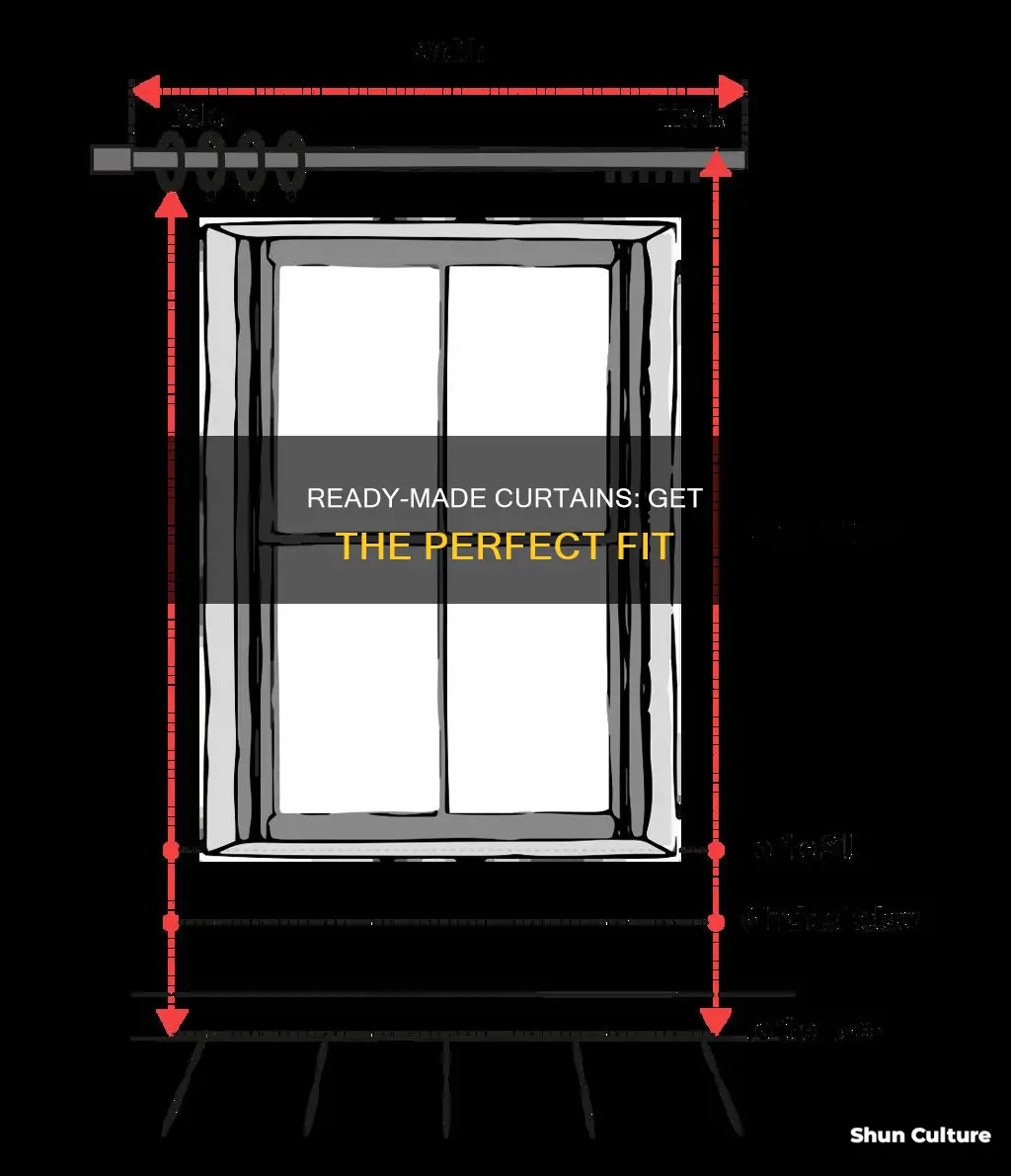 how to measure for ready made curtains australia