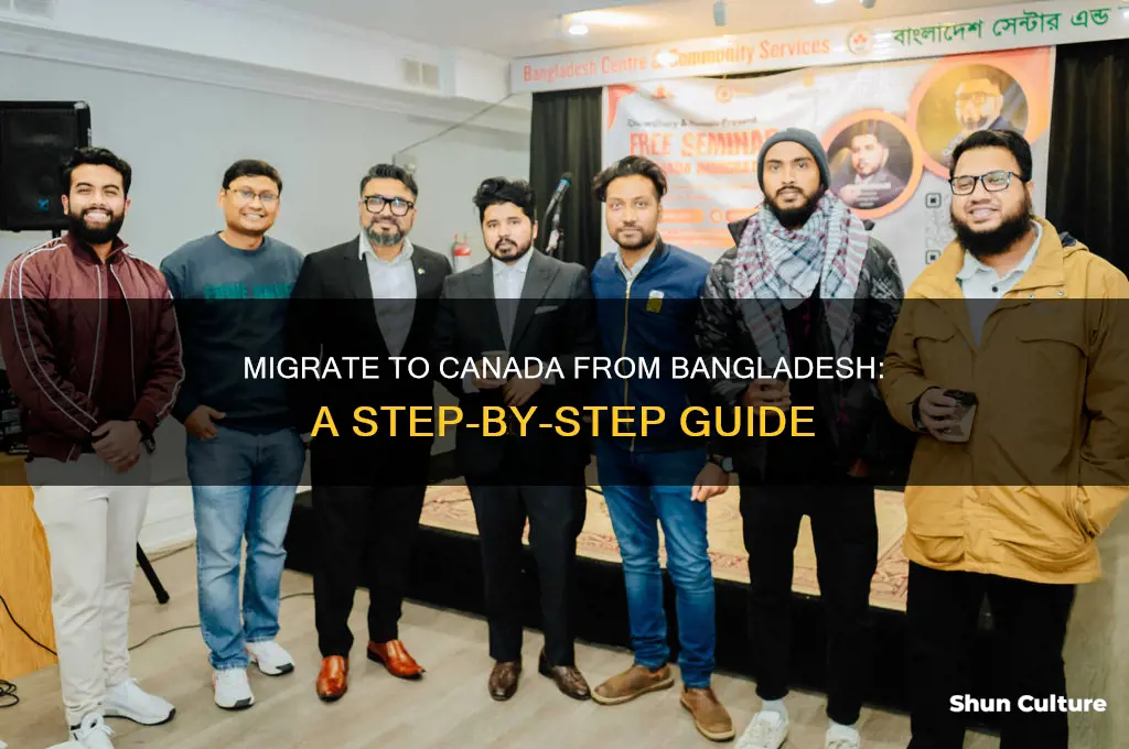 how to migrate canada from bangladesh
