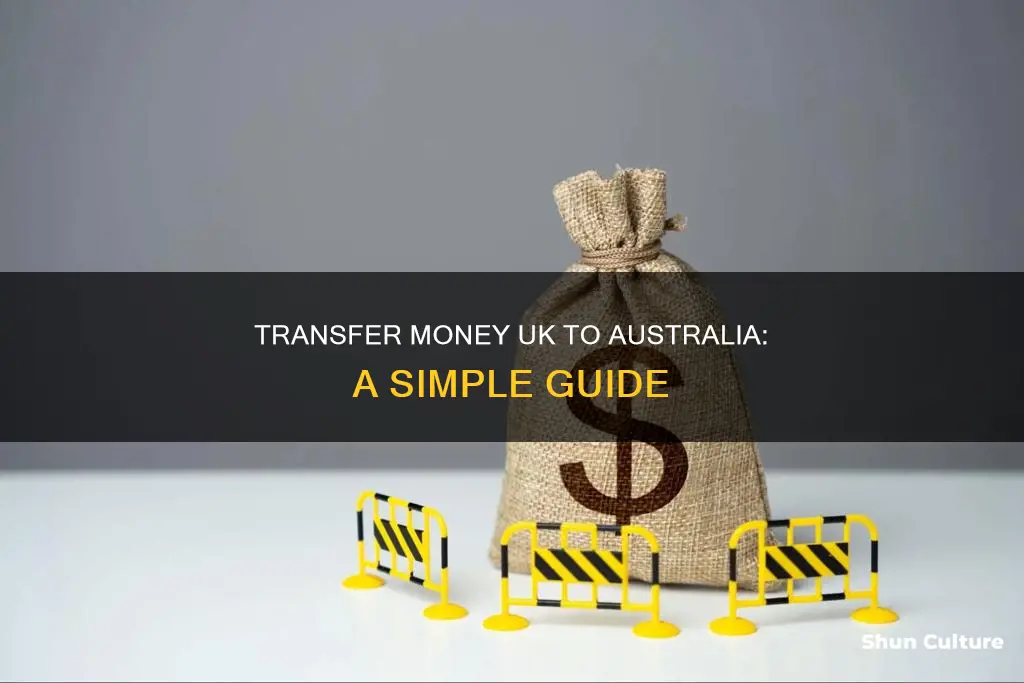 how to move money from uk to australia