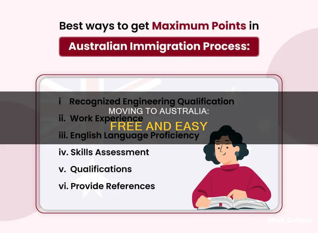 how to move to australia for free